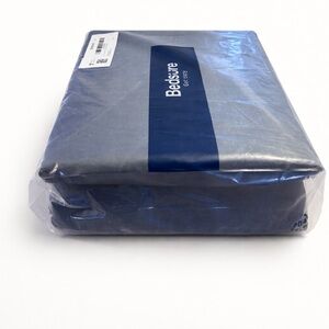 NEW, "Bedsure" Queen Size, Navy Duvet Cover, 3 pieces